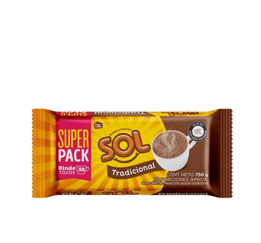 Chocolate Sol Tradicional x 750Gr