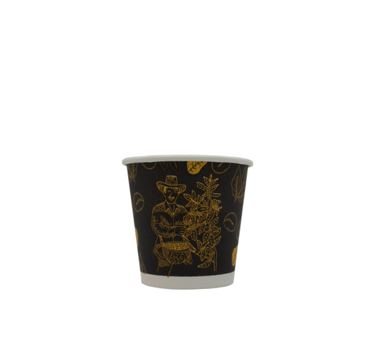 Vaso Cartón Quarzzo Genérico 5OZ X50UN