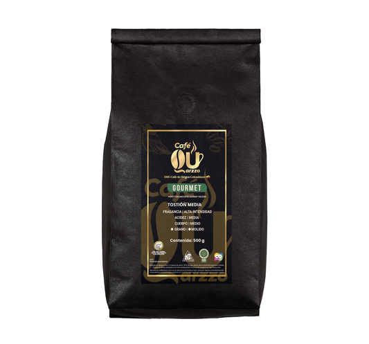 Café Quarzzo Gourmet Grano Media X500GR
