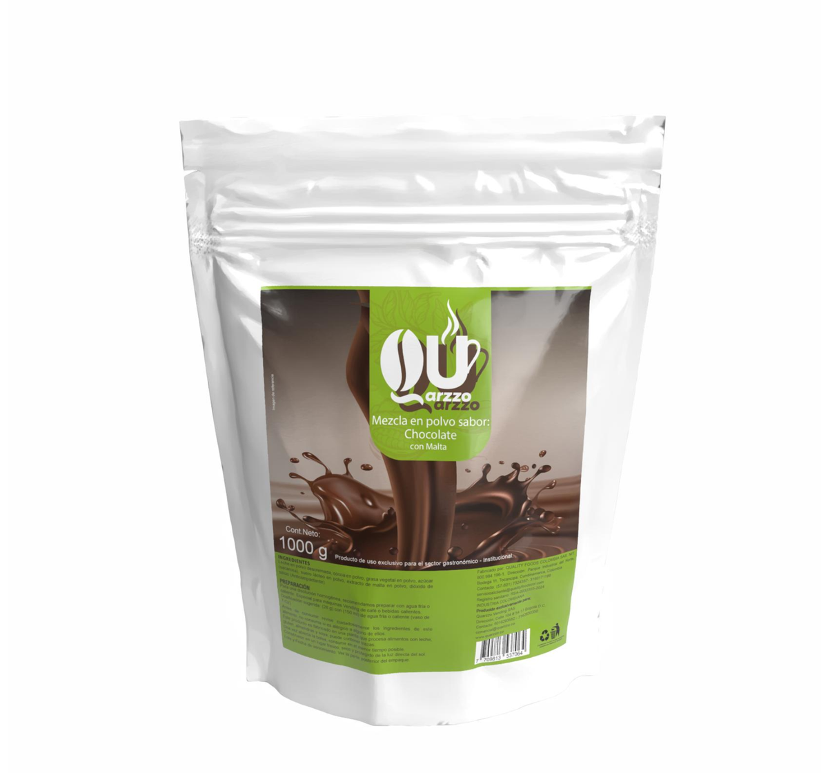 Mezcla Achocolatada Quarzzo x1000GR