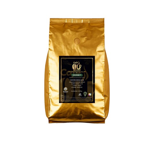 Café Quarzzo Gourmet Grano Media Alta X2500GR