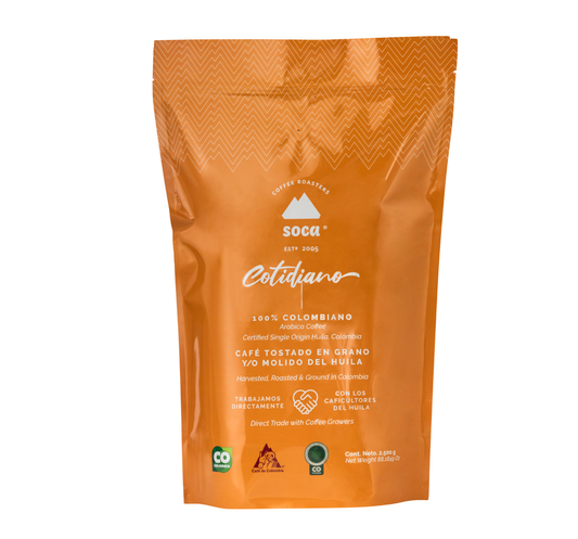 Café Soca Cotidiano Grano x2500GR