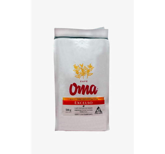 Café Oma Excelso Grano X500GR